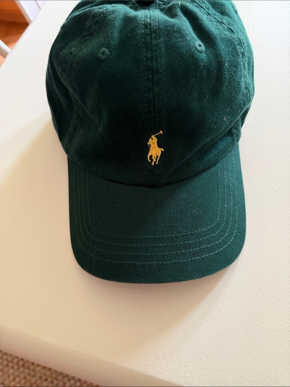 Polo Ralph Lauren Big Boys Green Baseball Cap.  One Size 8-20.  New